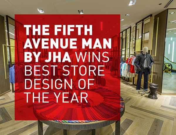 The Fifth Avenue Man by JHA Wins Best Store Design of the Year
