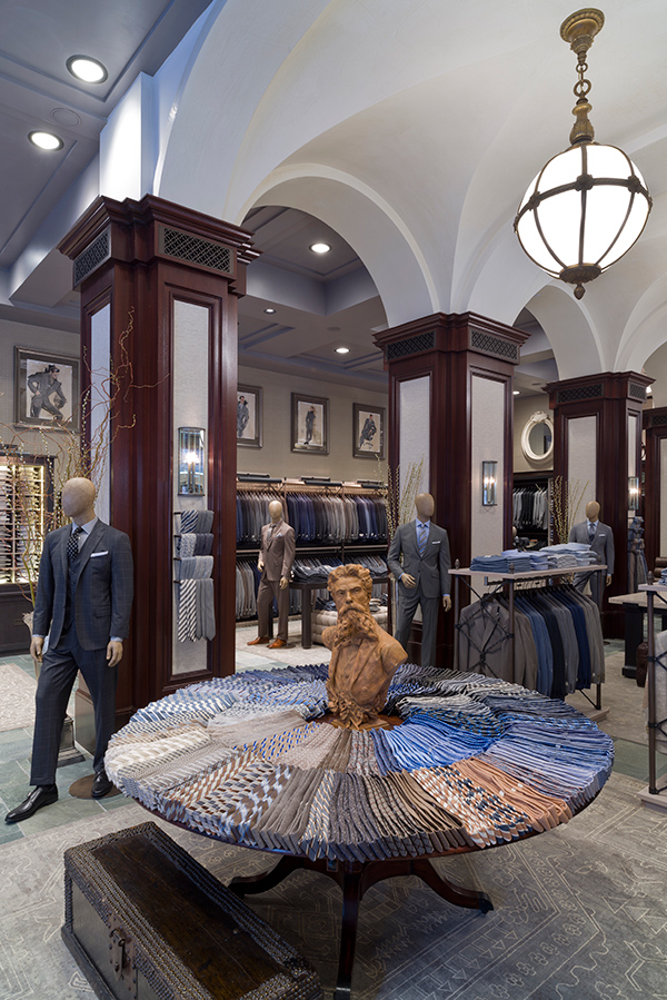 Joseph Abboud Flagship Store by Jeffrey Hutchison & Associates